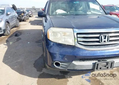 2013 Honda Pilot Ex-L из США, поврежденный, VIN 5FNYF3H51DB029484